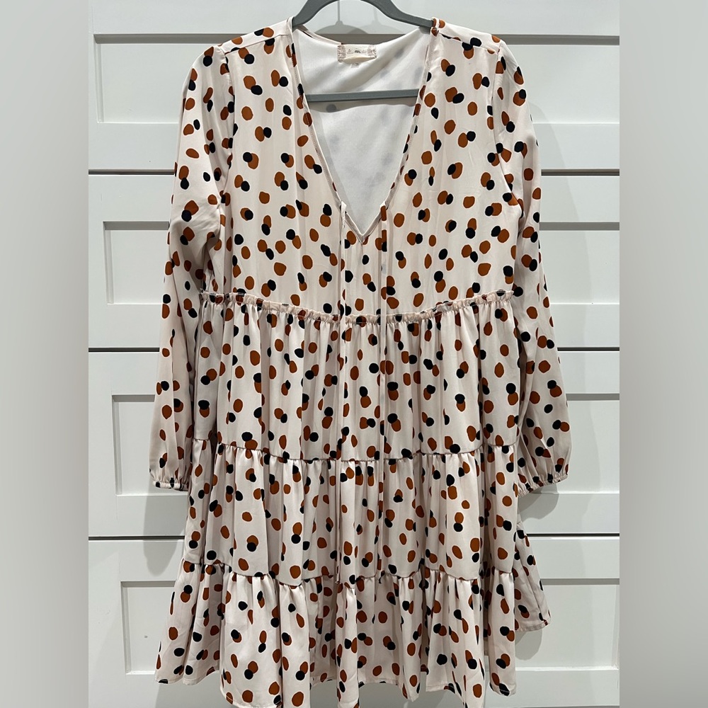 Cream Shift Dress, Worn Once